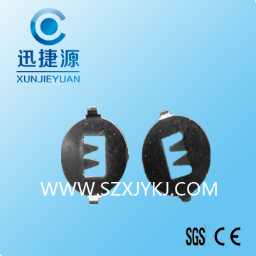 CR2032弯脚电池弹片 锰钢材质深圳市迅捷源科技有限公司